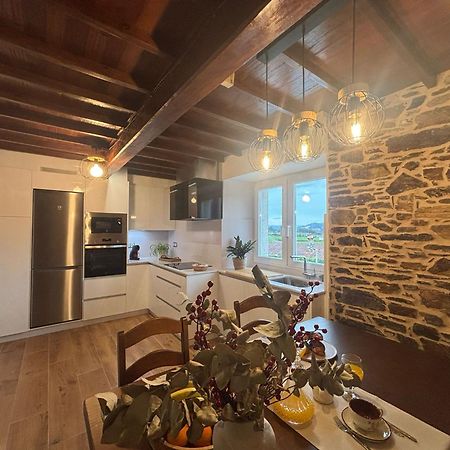 Boqueixon Casa Tarrio Con Piscina - Santiago De Compostelaヴィラ エクステリア 写真