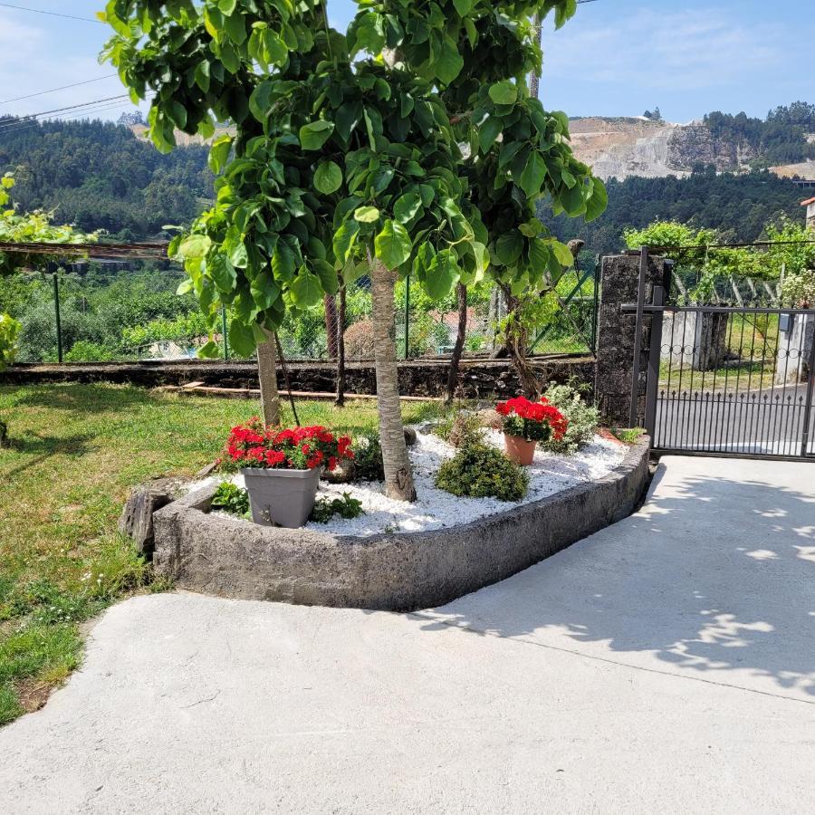 Boqueixon Casa Tarrio Con Piscina - Santiago De Compostelaヴィラ エクステリア 写真