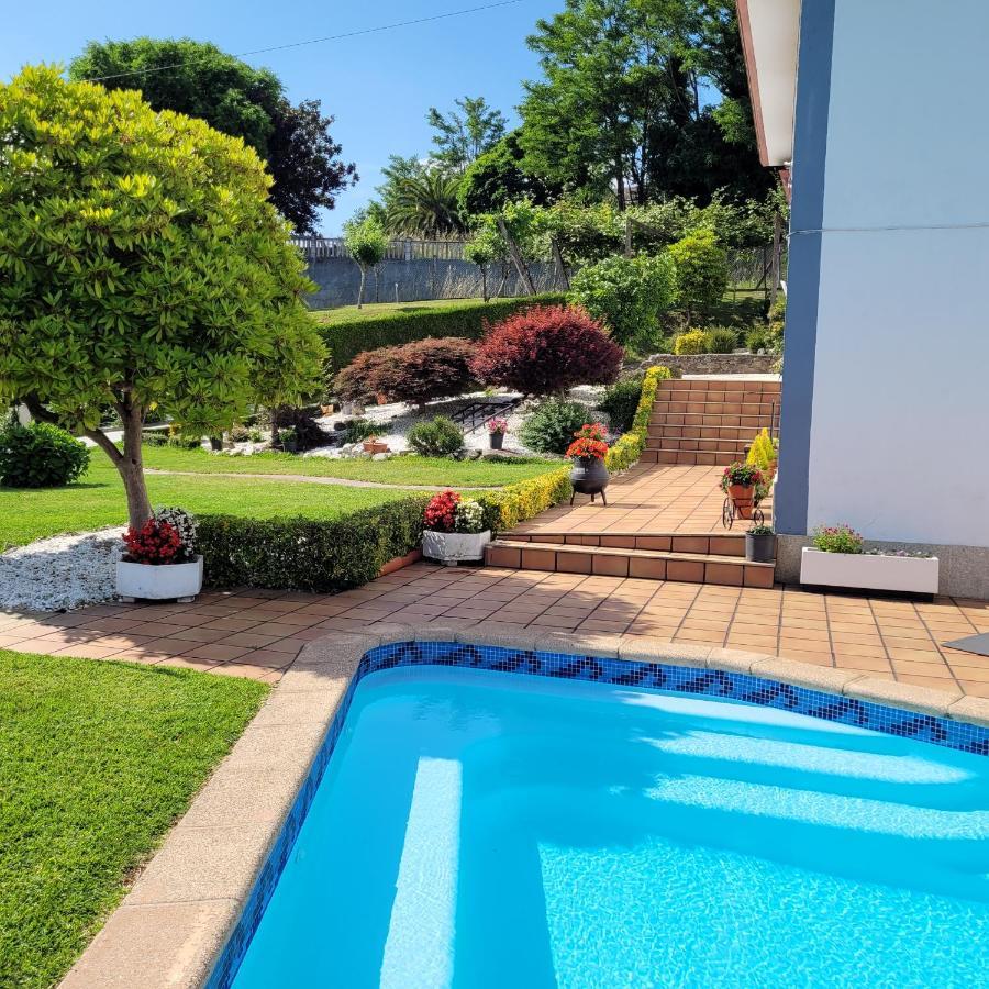Boqueixon Casa Tarrio Con Piscina - Santiago De Compostelaヴィラ エクステリア 写真