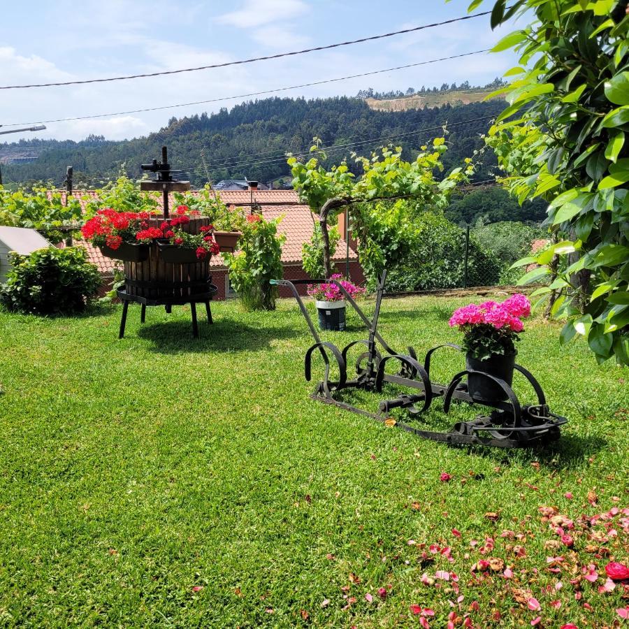 Boqueixon Casa Tarrio Con Piscina - Santiago De Compostelaヴィラ エクステリア 写真